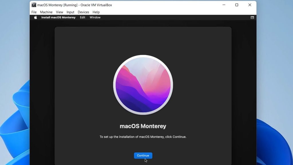 how to download macos monterey on windows 10