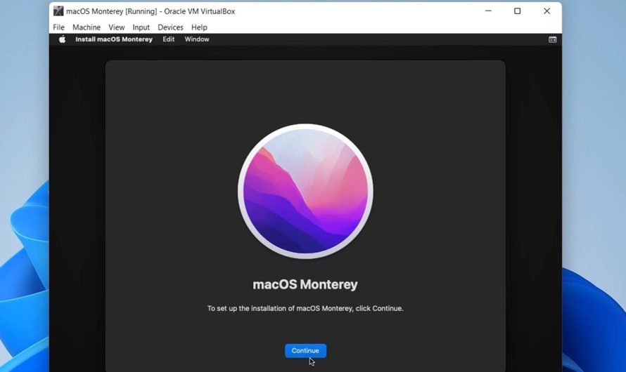 How to Install Macos Monterey on Windows 10