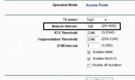 what is beacon interval